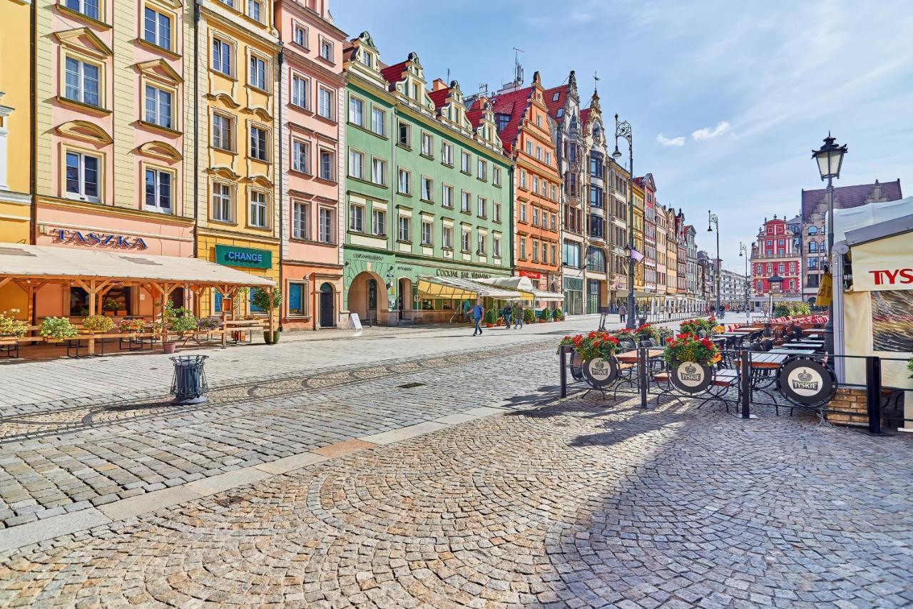 Market Square Apartment Old Town Wroclaw By Noclegi Renters Exteriör bild